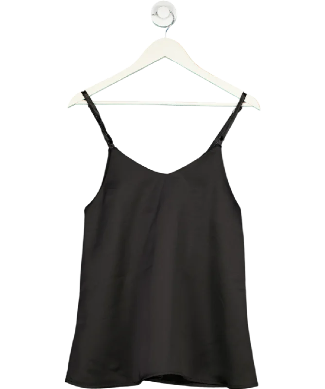 Must-Have Style Discounts Locker Room Black Silky Top UK S