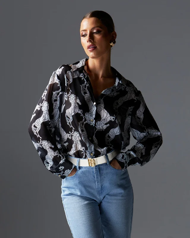 Chic And Edgy Fate Perfect Match Shirt Black Colt