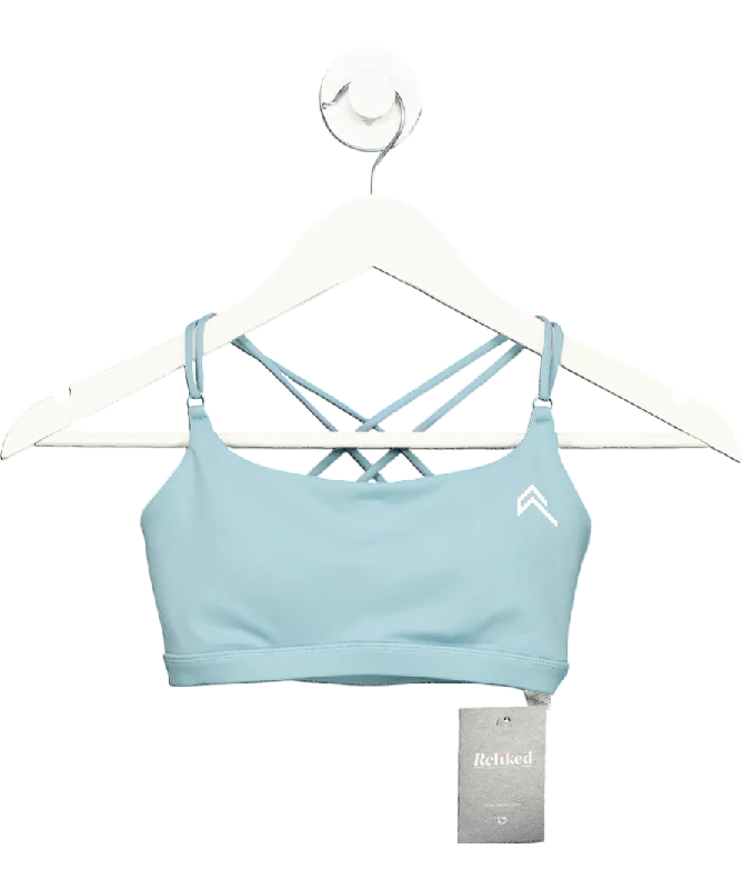 Luxe Style Discounts Oner Active Blue Everyday Crossover Bralette UK XS