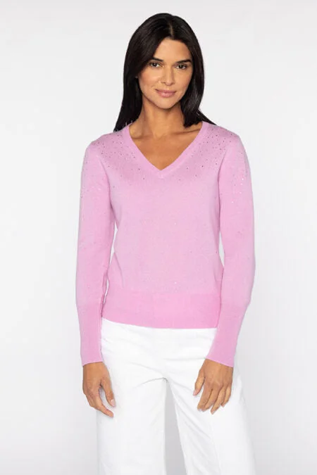 Minimalist Fashion Sale Kinross Cashmere Crystal Vee