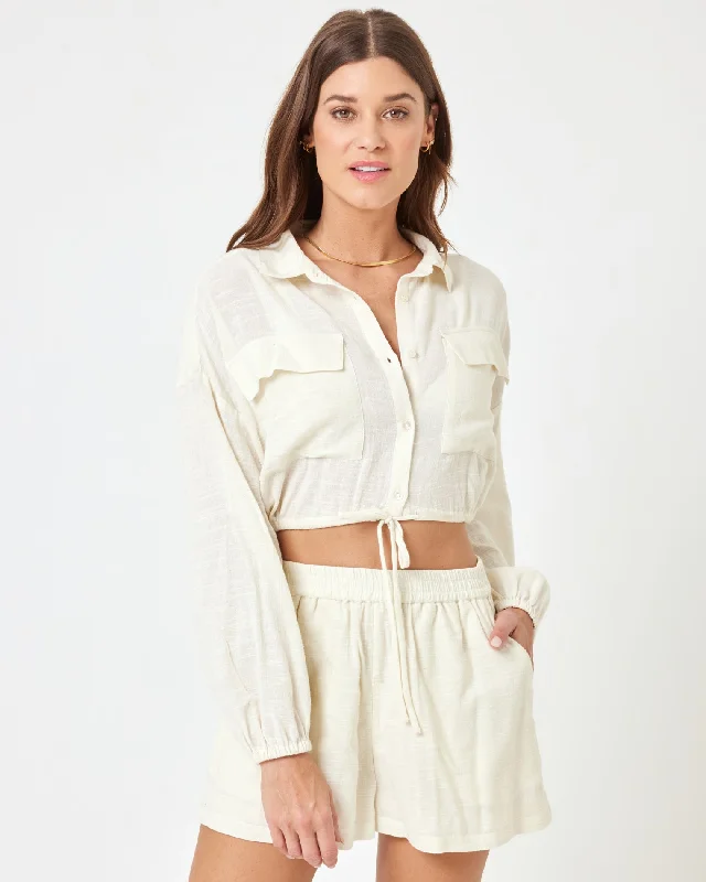 Street Chic Discounts Bora Top - Cream