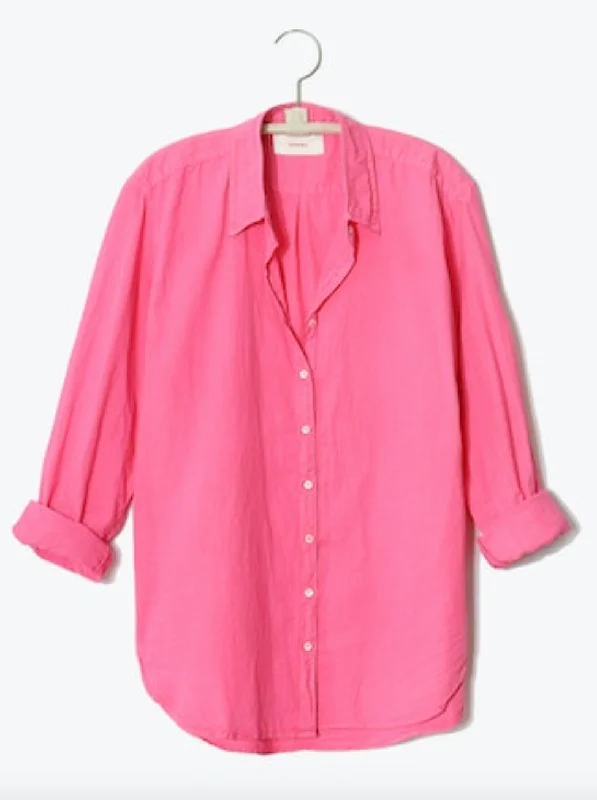 Latest Trends Beau Cotton Shirt - Pink Glow