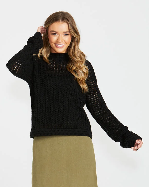 New Arrivals Sass Talullah Knit Black