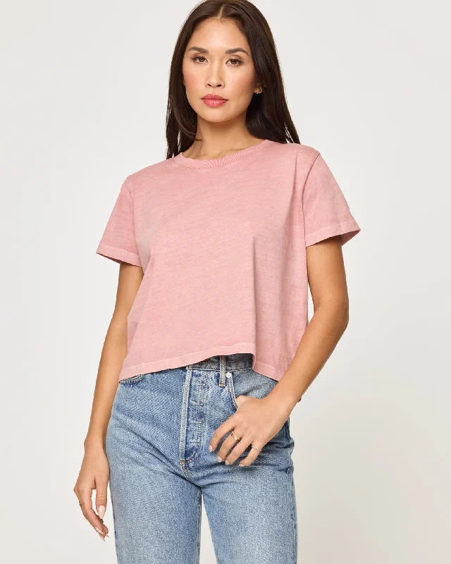 Ride The Style Wave All Day Top - Pink Clay