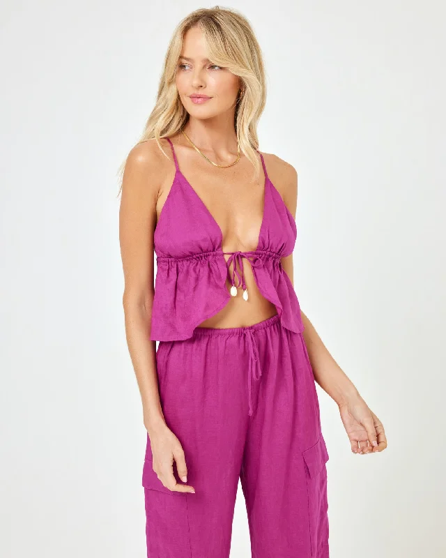 Hot Styles Sundown Top - Berry