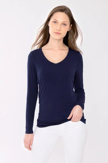 Inspired By You, Designed For You Kinross Cashmere L/S Vee