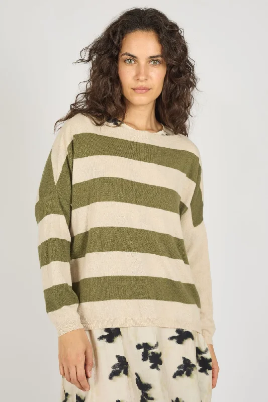 Huge Price Cut Tuscan Hills Bertie Jumper in Green