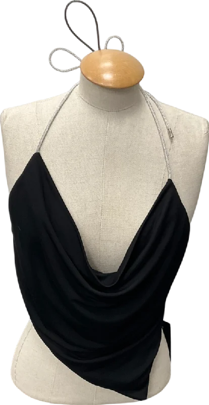 Casual Yet Chic Sales White Fox Black Looking For Me Top UK L