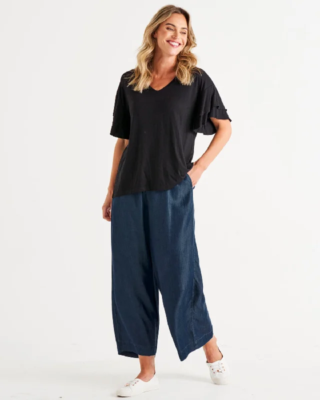 Polished Style Deals Betty Basics Ripon Top Black