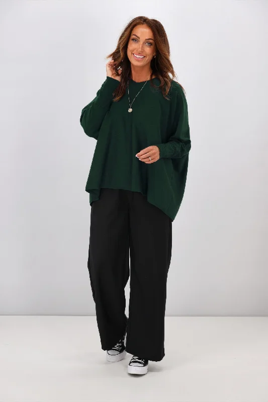 Style Breakthroughs Betty Basics Destiny Knit Jumper Forest Green