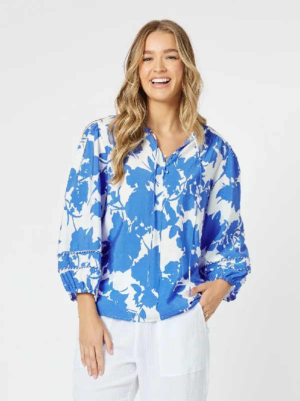 Hot Trends Threadz Florida Shirt Blue