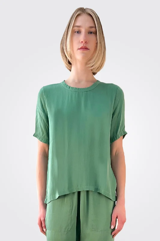 Weekend Exclusive Silk Shirt -Grass