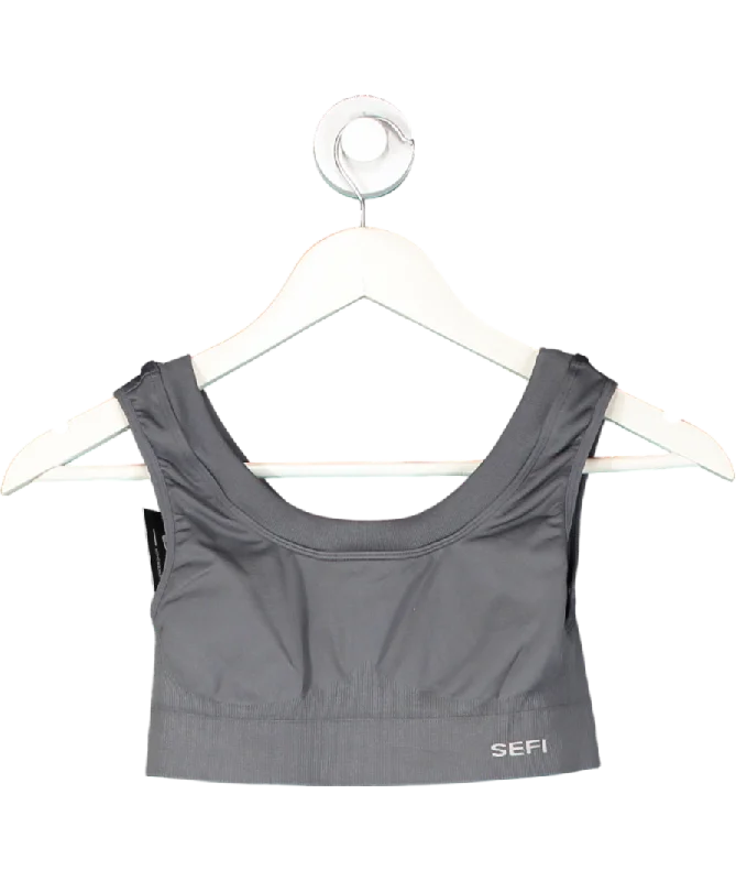 Unbeatable Deals SEFI Grey Timeless Bra UK S