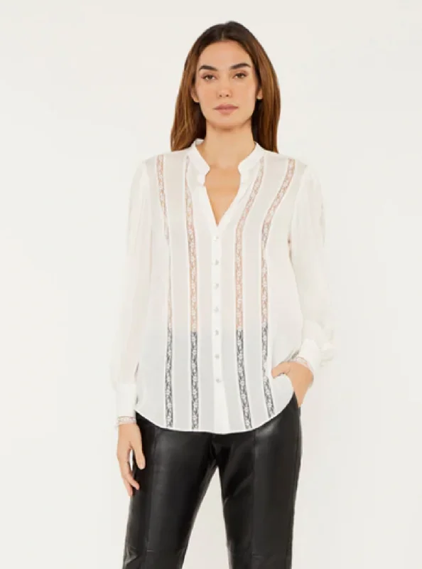 Spring Offer Dina Top - Ivory