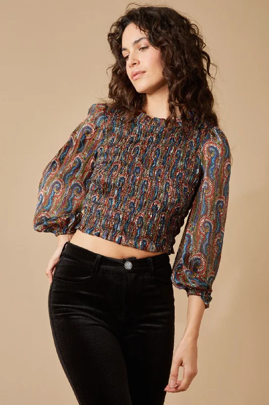 Hot Styles Swirls and Strangers Loretta Top