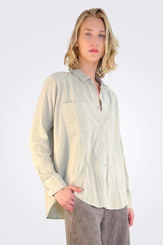 Flash Sales Cotton Pocket Detail Shirt - Desert