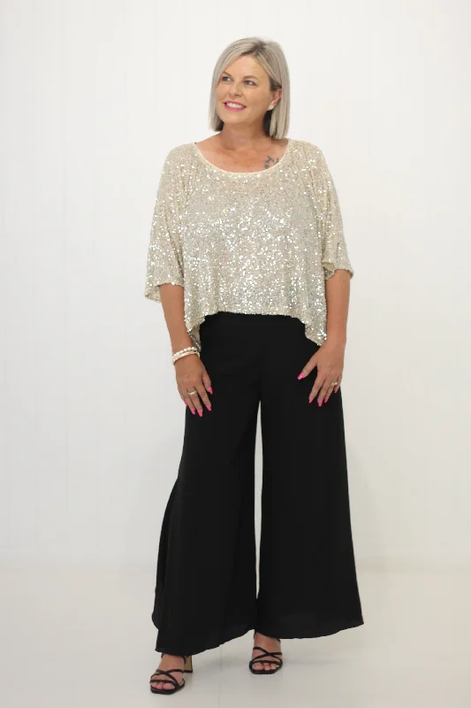 The Latest Fashion Trends Kaylene Sequin Top