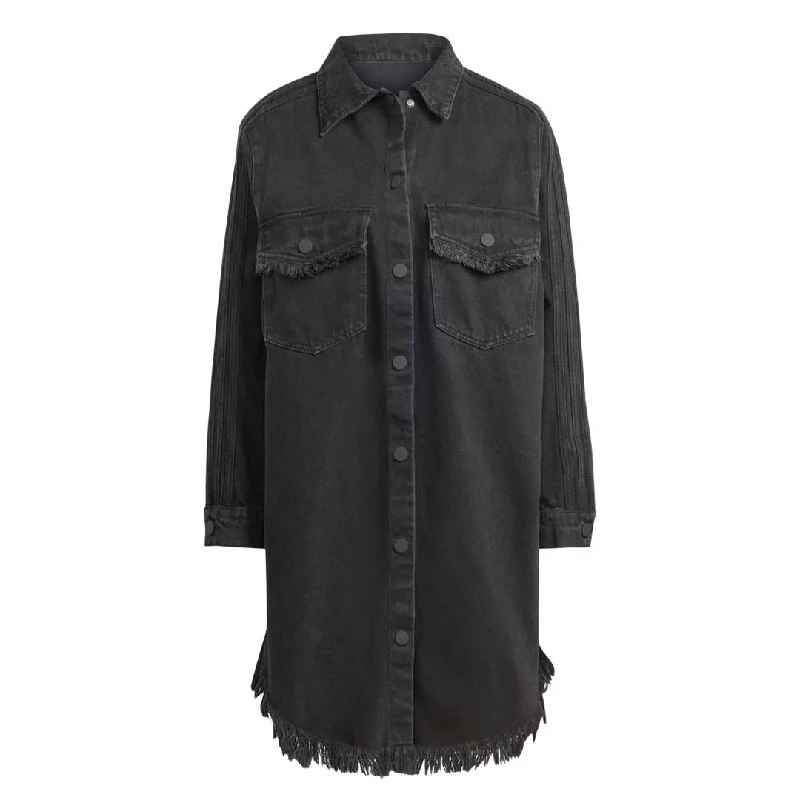 Exclusive Discounts adidas - Women's Originals X Kseniaschnaider Fringe Shirt Dress (IJ8342)