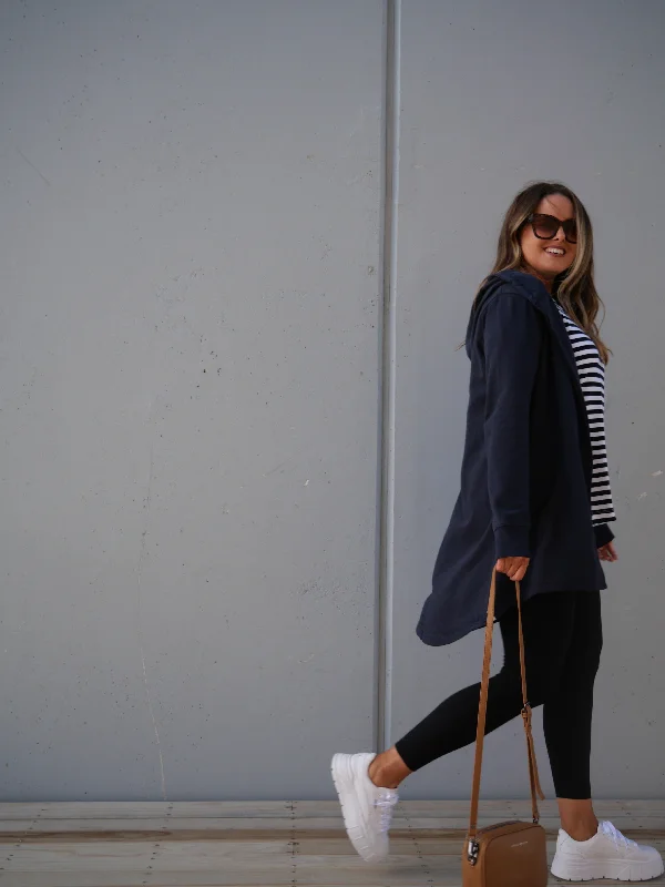 Casual Yet Chic Sales Elm Composure Cardi Navy