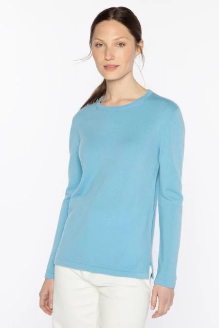 Fall Sale, Prices Drop Kinross Cashmere Long Slv Crew