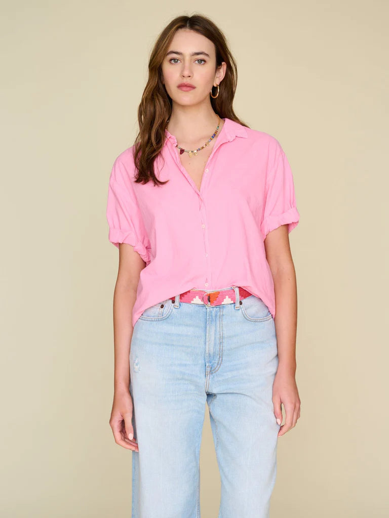 Stylish Looks Channing Shirt - Rose Mallow