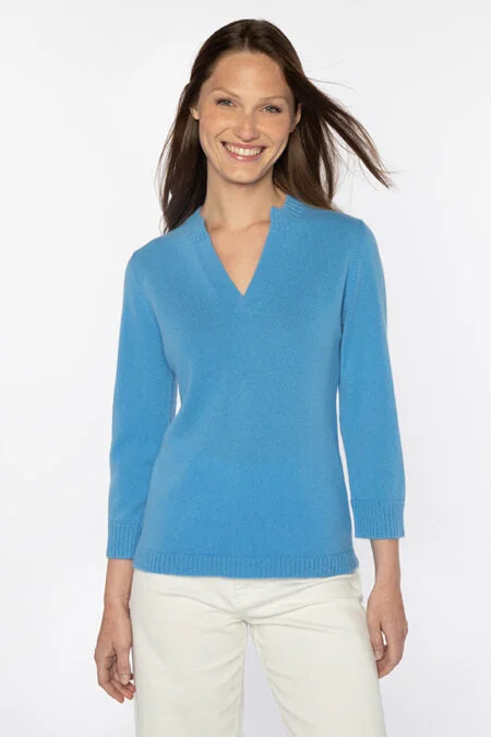 Limited-Time Offer Kinross Cashmere Splitneck Crew