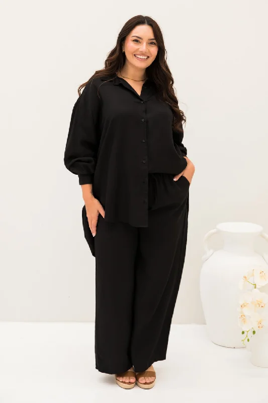 Trendy Pulse PQ Collection Amore Shirt Black