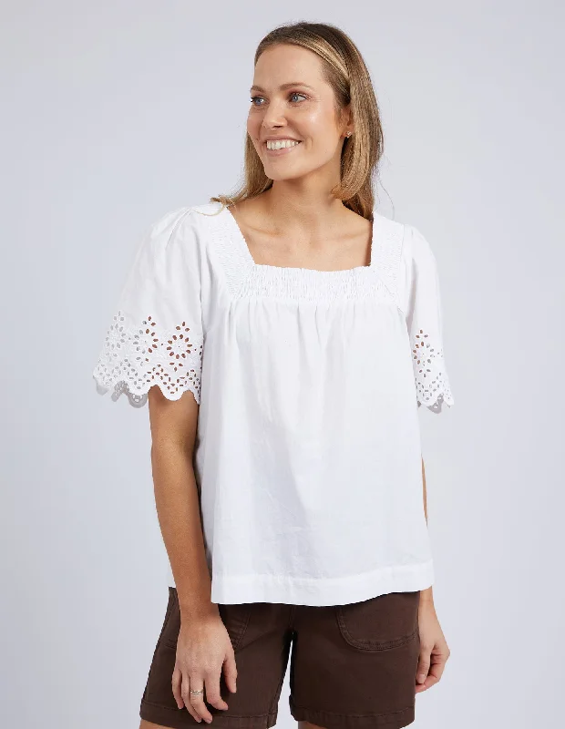 Affordable Trendy Fashion Foxwood Sloane Top White