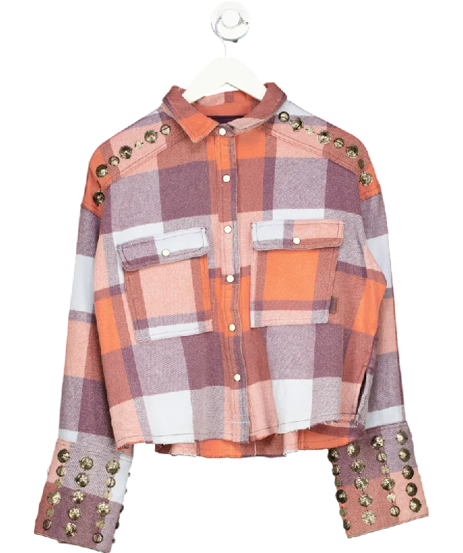 Essentials On Sale Free People  We The Free Austin plaid flannel shirt UK 6