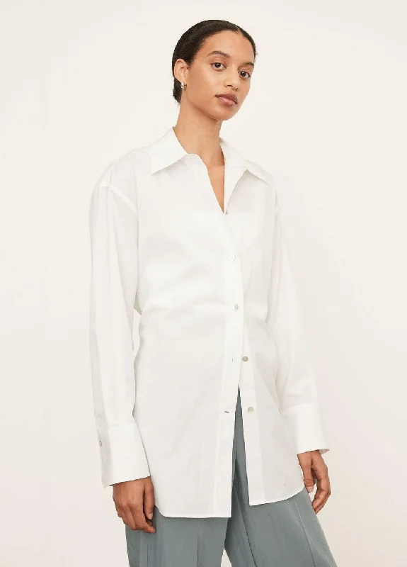 Chic Trend Collection Oversized Shirt - Optic White