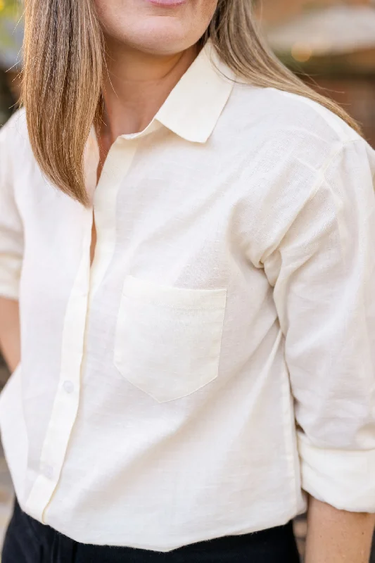 The Latest Trends Button-Front Shirt