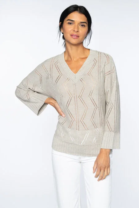 Exclusive Deals Online Kinross Cashmere Openwork Vee