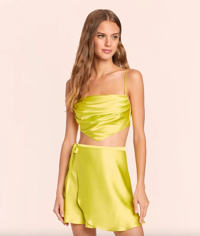 Unleash Your Trend Driven Style Anneli Top - Lime