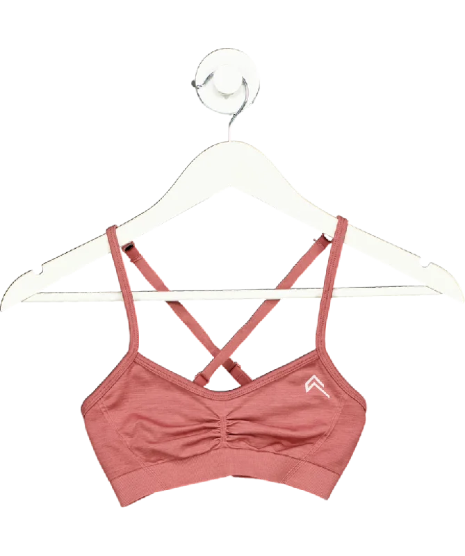 Limited Time Offers Oner Active Red Effortless Strappy Bralette UK XS