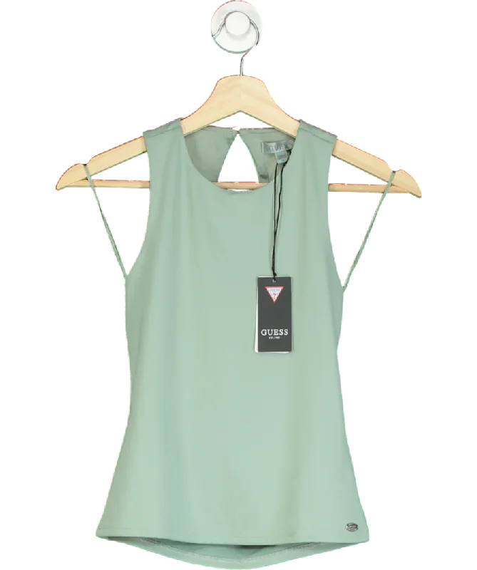 Big Savings Guess Green Cut Out Top UK XS