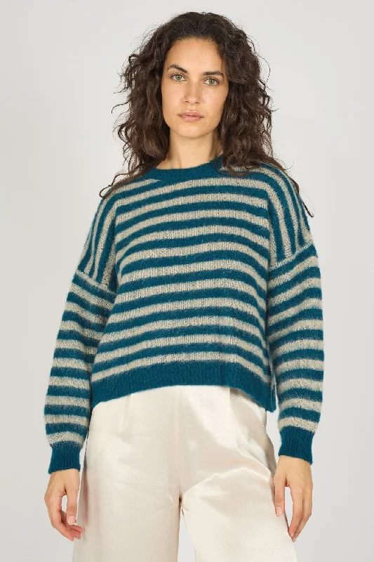 Trendy Threads Tuscan Hills Bassett Jumper in Blue