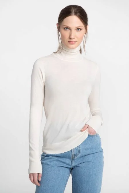 Comfort Meets Fashion Kinross Cashmere T-Neck