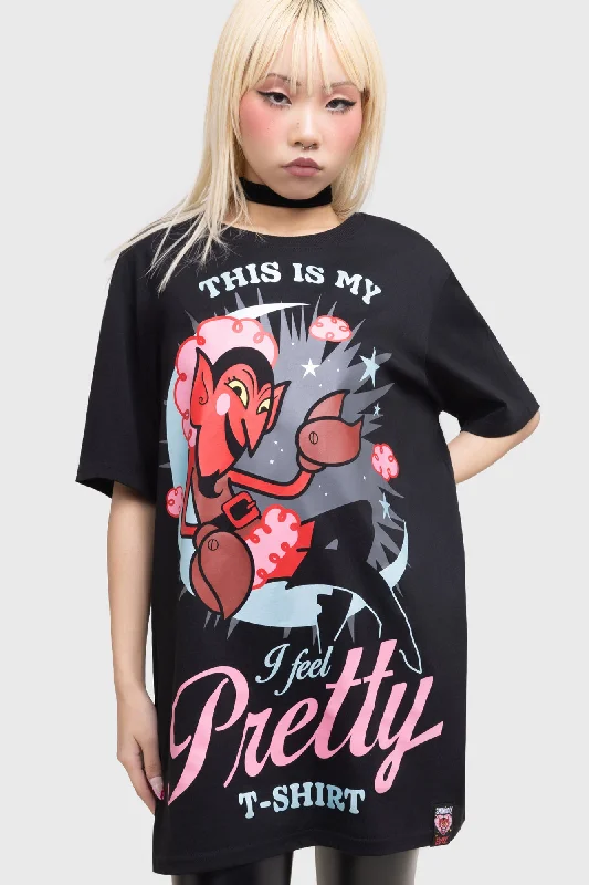 Feminine Luxe Style Sale I Feel Pretty T Shirt