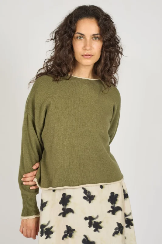 Browse Our Top Products Tuscan Hills Millie Jumper in Green