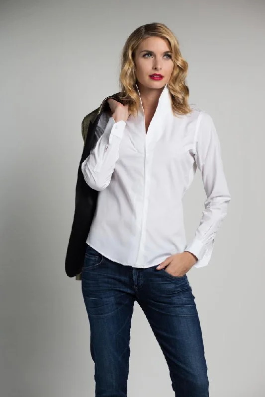 Spring Fashion Sarah Alexandra Signature Shirt: The Right White