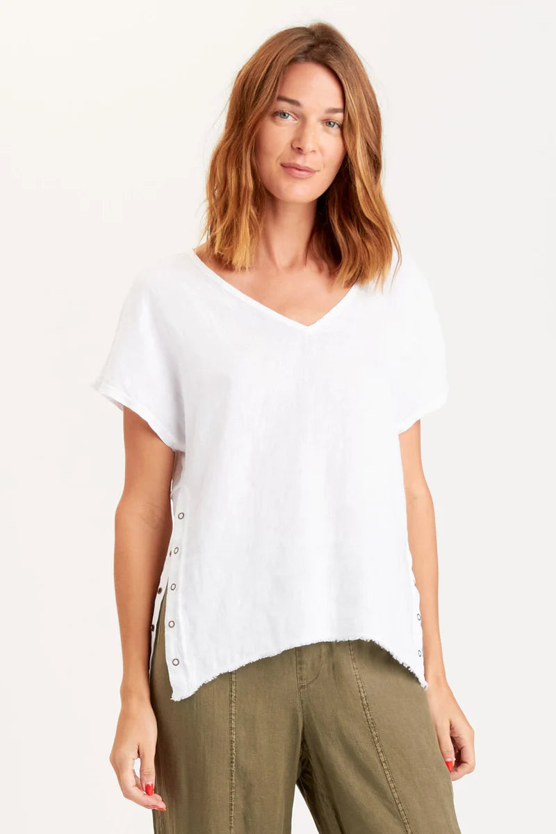 Stylish Statements Rian Top - White