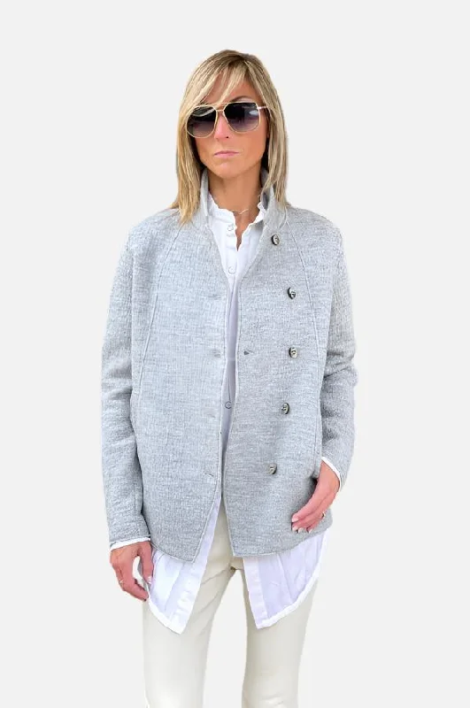 Stylish Savings Coat - Grey