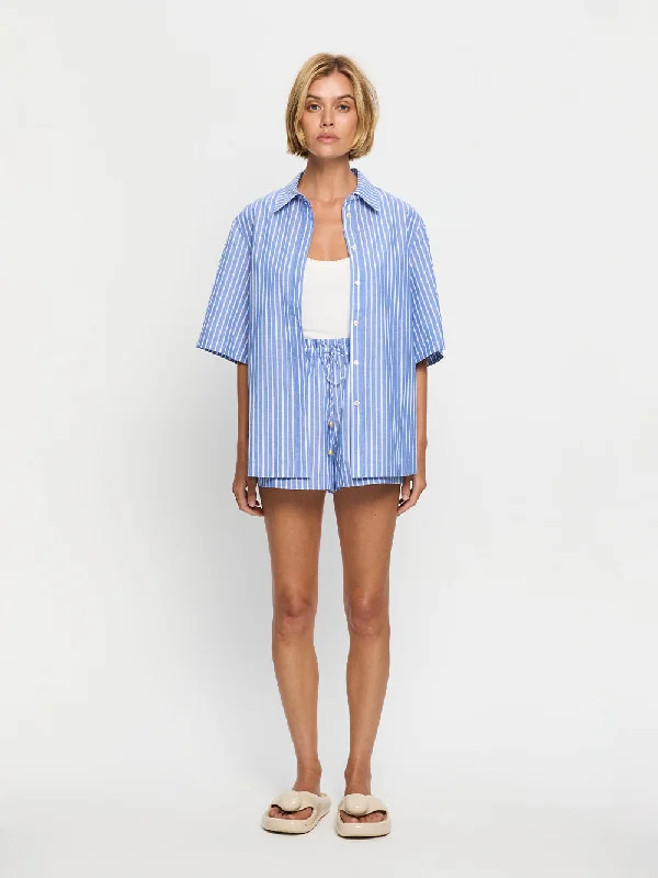 Laid-Back Fashion Offers Elara Shirt - Ocean Stripe | PRE ORDER