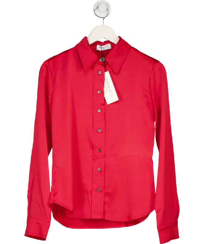 Elegant Style Serena Bute Red The Serena Shirt UK S