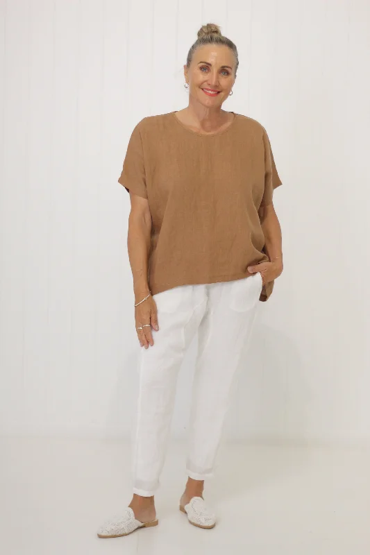 Limited Stock, Big Discounts Hinley Top Camel