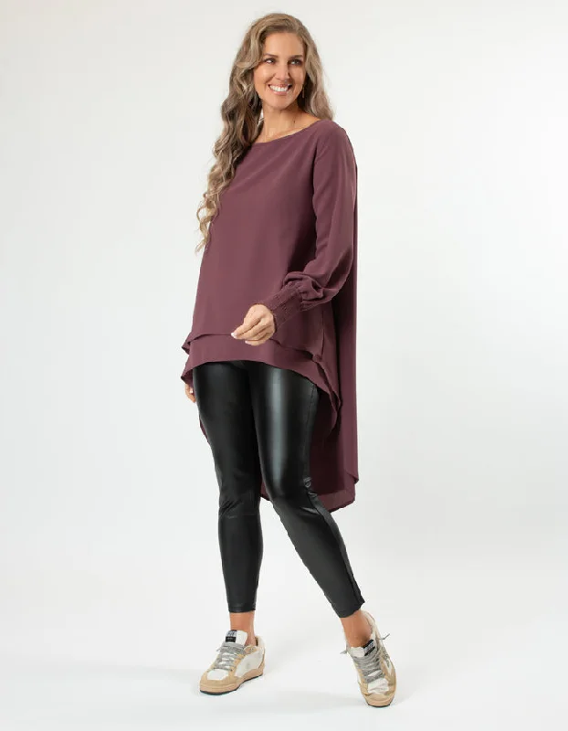 Avant-Garde Style Promotions Stella + Gemma Havana Top Plum