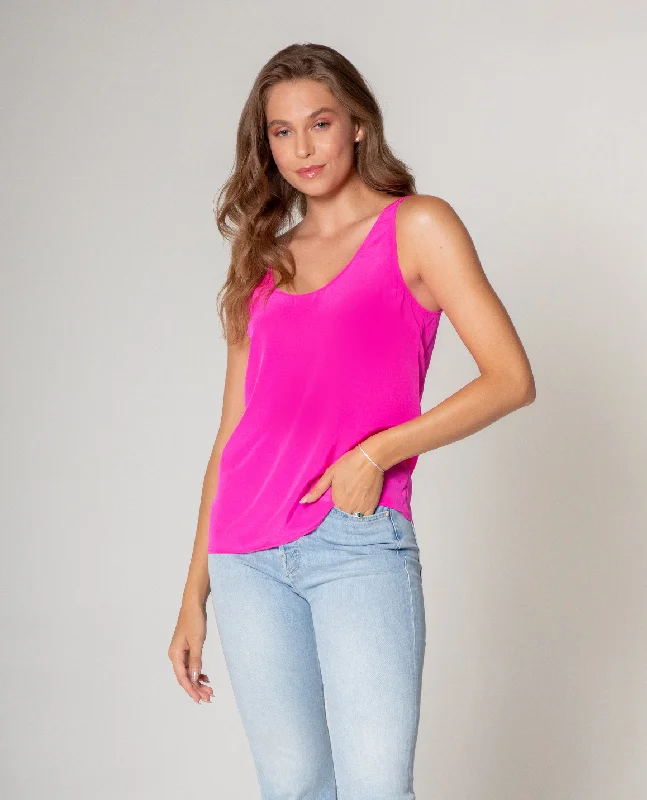 Affordable Luxury Fashion Alexa Top - Peony Pink