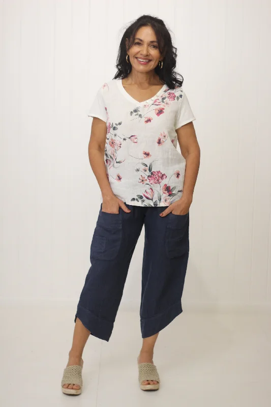 Break Fashion Norms Amalia Top Floral