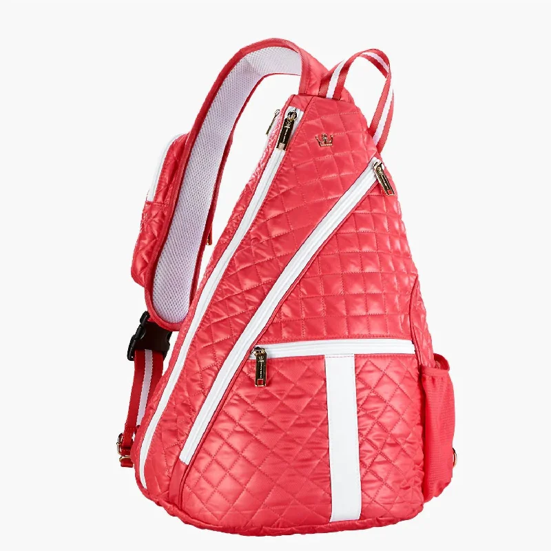 24 + 7 Super Sling In Watermelon Pink Stylish Handbags At Unbeatable Discounts