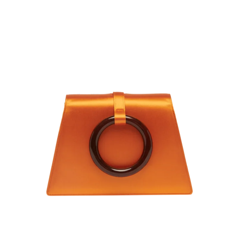 Bangle Bag in Orange High-Fashion Handbags At Reduced Costs